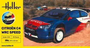 Heller 56117 Citroën C4 WRC Speed - Starter Kit 1/43