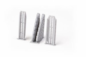 Eduard 632207 Bf 109K-4 exhaust stacks PRINT KOTARE 1/32