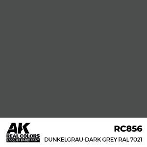 AK Interactive RC856 Dunkelgrau-Dark Grey RAL 7021 17 ml
