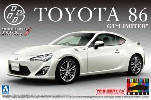 Aoshima 01005 TOYOTA 86 SATIN WHITE PEARL (1:24)