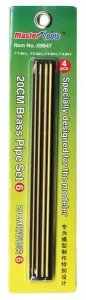 Trumpeter 09947 Brass Pipe Set 6- rurki miedziane