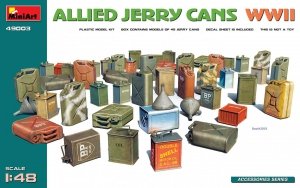 MiniArt 49003 ALLIED JERRY CANS WW2 1/48