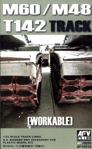 AFV Club 35010 US Modern MBT M60/48 T142 Track Late Type (Workable) 1/35