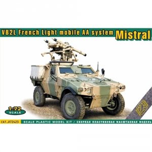 ACE 72423 VB2L Mistral AA Missile Carrier (Long Chassis) 1/72