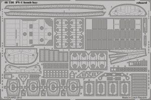 Eduard 48736 PV-1 bomb bay 1/48 Revell