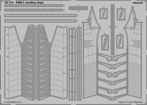 Eduard 48737 TBD-1 landing flaps 1/48 GREAT WALL HOBBY