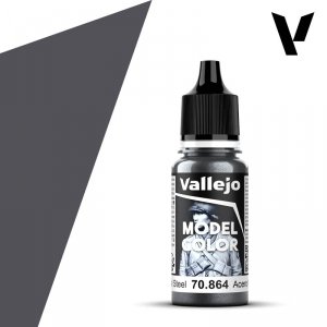 Vallejo 70864 Natural Steel 18 ml