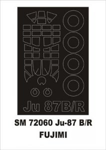 Montex SM72060 Ju-87B/R FUJIMI