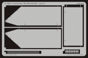 Eduard 35862 Centurion Mk. III shields 1:35 Tamiya