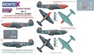Montex K32349 Yak-3 1/32
