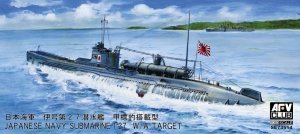 AFV Club 73514 JAPANESE NAVY SUBMARINE I-27 W/A-TARGET