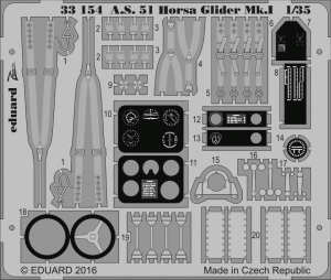 Eduard 33154 A. S. 51 Horsa Glider Mk. I 1/35 BRONCO