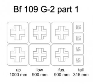Omask 24009 Bf 109 G-2 part 1 1/48