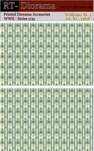 RT-Diorama 35808 Printed Accessories: Wallpaper Nr.3 1/35