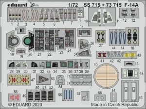 Eduard 73715 F-14A 1/72 GREAT WALL HOBBY