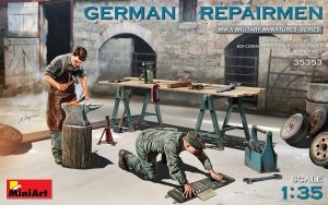 Miniart 35353 GERMAN REPAIRMEN 1/35