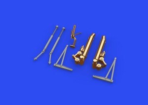 Eduard 648632 B-17F undercarriage legs BRONZE HKM 1/48