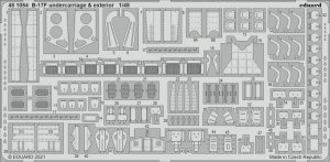 Eduard 481054 B-17F undercarriage & exterior HKM 1/48