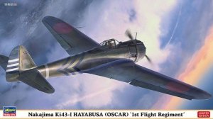 Hasegawa 07444 Nakajima Ki43-I Hayabusa Army Type 1 Fighter 1st Air Squadron 1/48