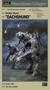 Hasegawa 64120 Humanoid Unmanned Interceptor Großer Hund DACHSHUND 1/20