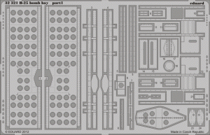 Eduard 32321 B-25 bomb bay HK MODELS (1:32)