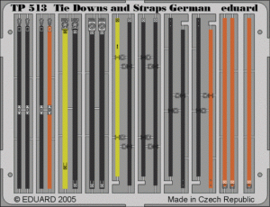Eduard TP513 German Tie Down and Straps 1/35