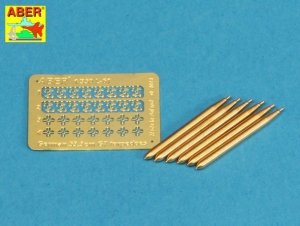 Aber 350L-61 Set of 6 German torpedoes 53,3cm G7 (1:350)
