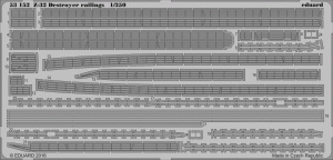 Eduard 53152 Z-32 destroyer railings DRAGON 1/350