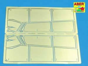Aber 35A041 Osłony boczne do Jagdtiger (1:35)