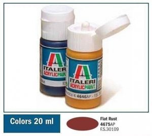 Italeri 4675AP FLAT RUST 20ml 
