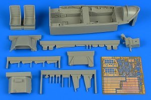 Aires 2214 T-28B Trojan cockpit set - trainer version 1/32 KITTY HAWK