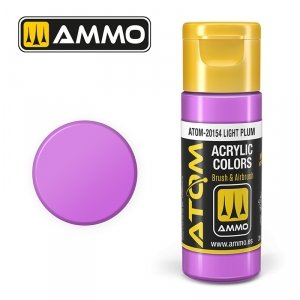 AMMO of Mig Jimenez 20154 ATOM COLOR Light Plum 20ml