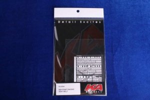 KA Models KA-20001 6&4 POINT RACING SEAT BELT ETCHED PARTS ( pasy bezpieczeństwa ) 1/20