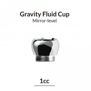 Gaahleri 42922 1 ml Mirror-Lever Gravity Fluid Airbrush Cup