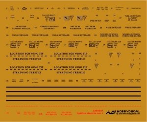 HobbyDecal ST32005V1 Spitfire Stencils ver 1 1/32