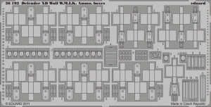 Eduard 36193 Defender XD Wolf W. M.I. K. Ammo Boxes 1/35 Hobby Boss