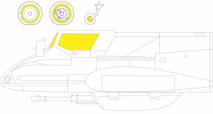 Eduard EX828 Hs 129B TFace HOBBY 2000/HASEGAWA 1/48