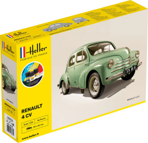 Heller 56762 STARTER KIT Renault 4 CV 1/24