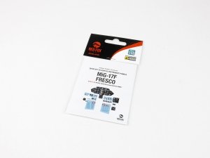 Red Fox Studio QS-48186 MiG-17F Fresco 3D colored resin IP 1/48