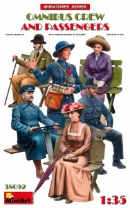 MiniArt 38092 OMNIBUS CREW AND PASSENGERS 1/35
