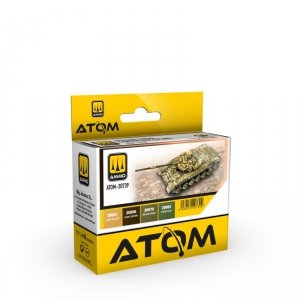 AMMO by Mig Jimenez 20739 ATOM Modern Syria Camouflage Colors Set 4x20ml