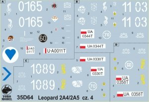 Toro 35D64 Leopardy w Wojsku Polskim cz. 4 1/35