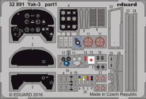 Eduard 32891 Yak-3 SPECIAL HOBBY 1/32