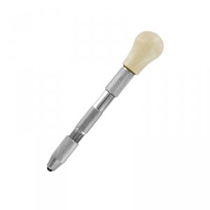 Modelcraft PPV2238 Pin Vice - Double Ended With Wood Swivel Top (0 - 2.9mm)