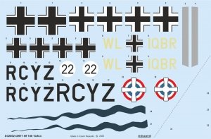 Eduard D32002 Bf 108 Taifun 1/32 EDUARD