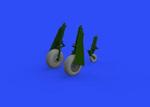 Eduard 648503 P-51D wheels oval tread 1/48 EDUARD