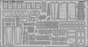 Eduard 32389 F-86K exterior KITTY HAWK 1/32