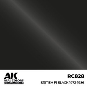 AK Interactive RC828 British F1 Black 1972-1986 17 ml