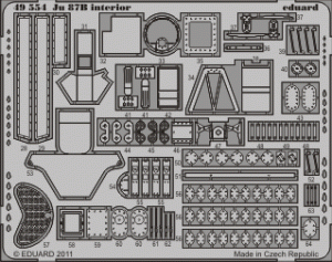 Eduard 49555 Ju 87B S. A. 1/48  Kinetic