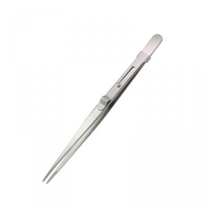 Modelcraft PTW1093-FR Fine Serrated Locking Stainless Steel Tweezers